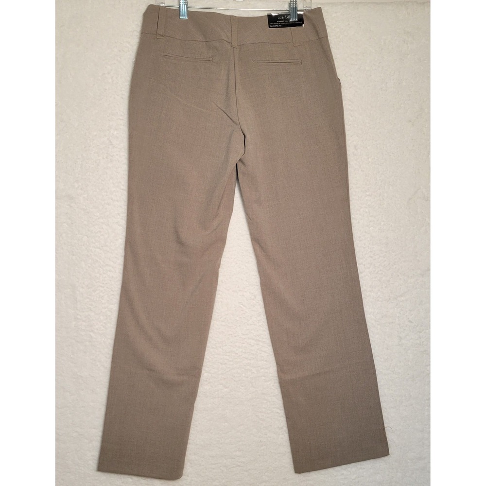 NWT Daisy Fuentes Straight Leg Dress Pants New Favorite Fit Size 8 Womens 0270 - Picture 2 of 10